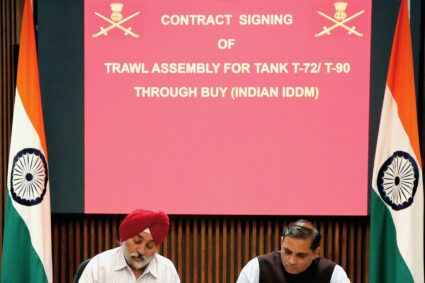Aatmanirbhar Bharat: MoD inks Rs 975 cr contracts for TRAWL Assembly for T-72/T-90 Tanks