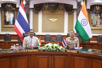 India, Thailand agree to deepen collaboration in manufacturing, research, innovation & capability development during 10th Defence Dialogue